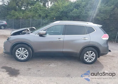 2015 Nissan Rogue Sv z USA, uszkodzony, nr VIN KNMAT2MV0FP509535